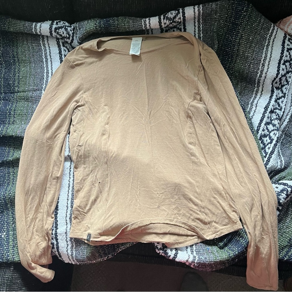Oner Active Dune brown Mid long sleeve mellow top